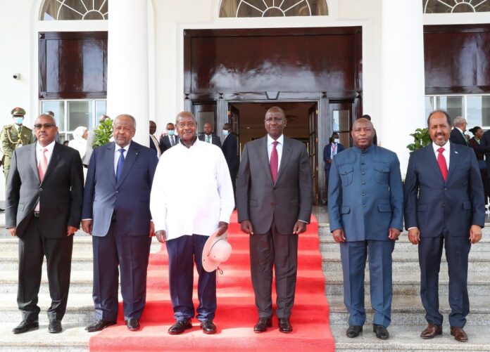 Le Président djiboutien prend part au sommet des Pays contributeurs de la Mission Africaine de Transition en Somalie