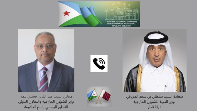 Entretien téléphonique MAE Djibouti /Qatar