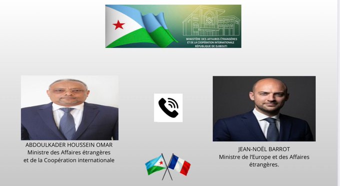 Entretien téléphonique MAE Djibouti/ France