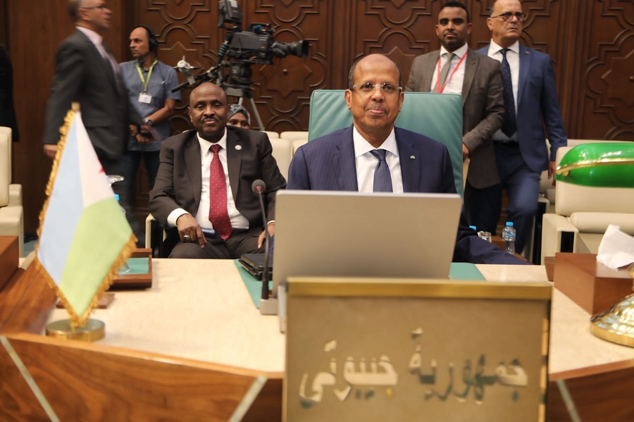 Le chef de la diplomatie djiboutienne participé à la réunion d’urgence des ministres des Affaires étrangères des pays de la Ligue arabe sur la Palestine