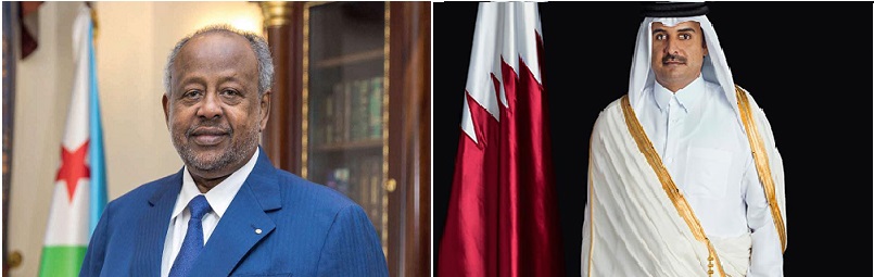 Le Président de la République s’entretient au téléphone avec l’Emir du Qatar