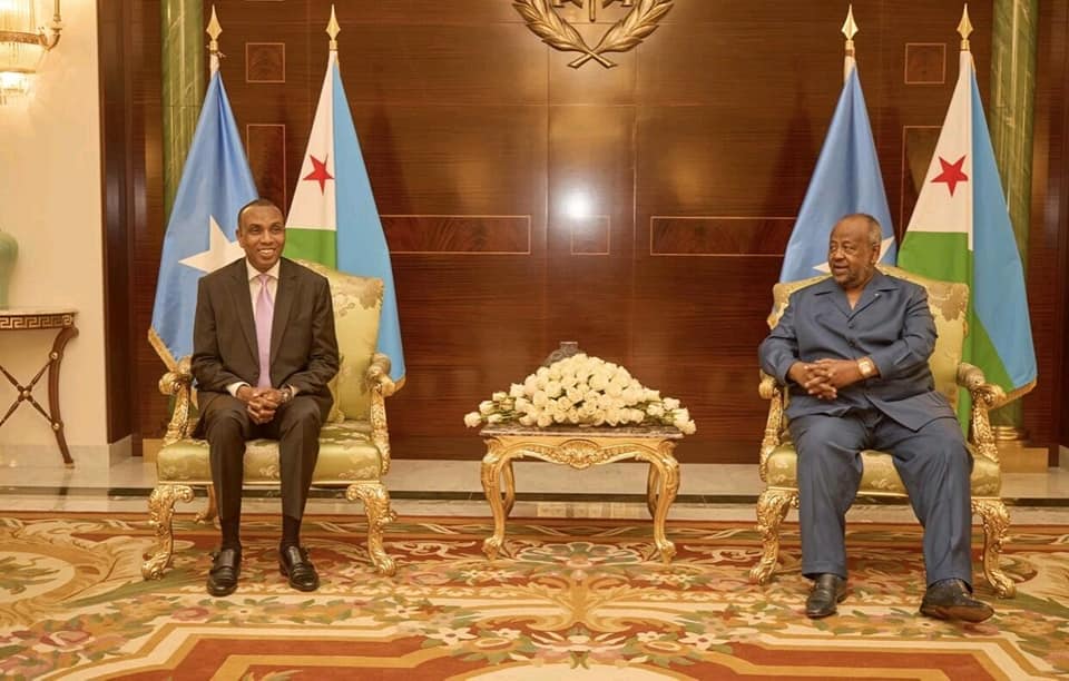 Le Président Guelleh reçoit le Premier ministre de la République Fédérale de Somalie
