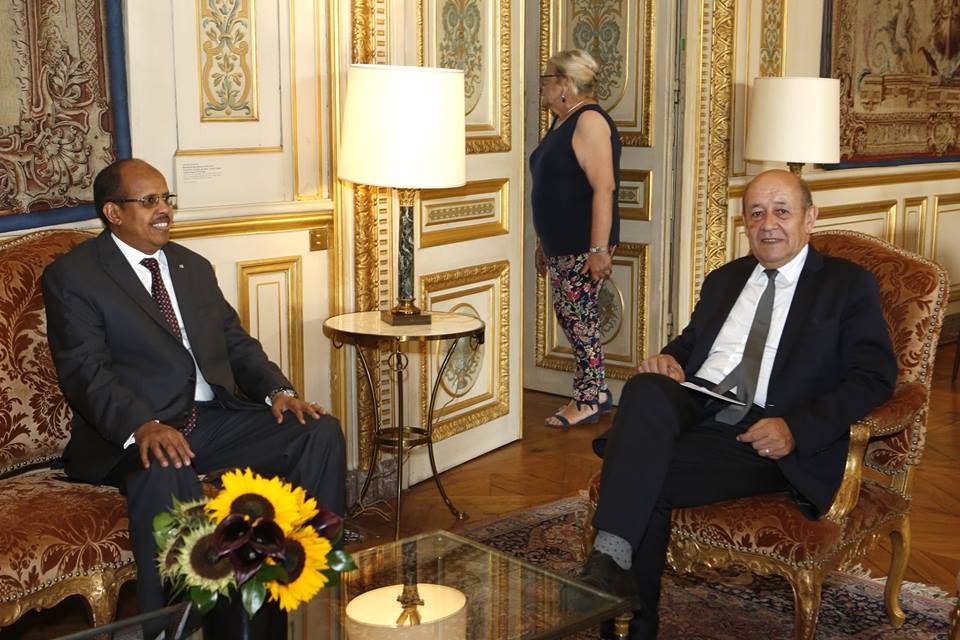 djibouti/france: le chef de la diplomatie djibouti reçu au quai d'orsay