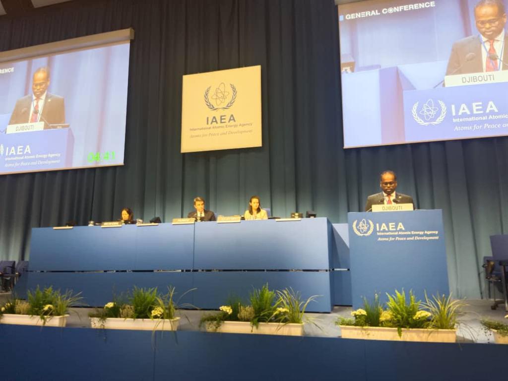 Notre ambassadeur en Allemagne prend part aux travaux de la 66e conférence de l'AIEA