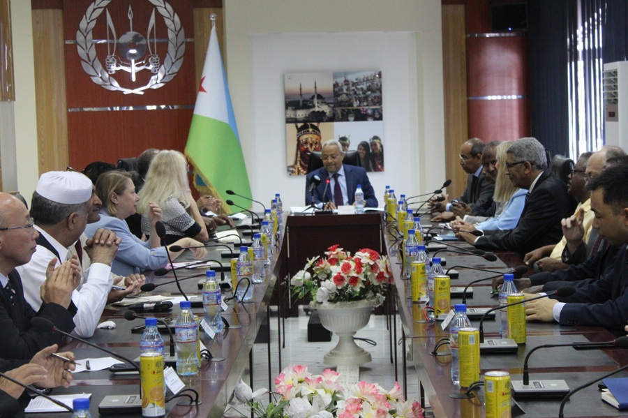 Rencontre entre le nouveau ministre des Affaires Étrangères et les membres du corps diplomatique accrédité à Djibouti