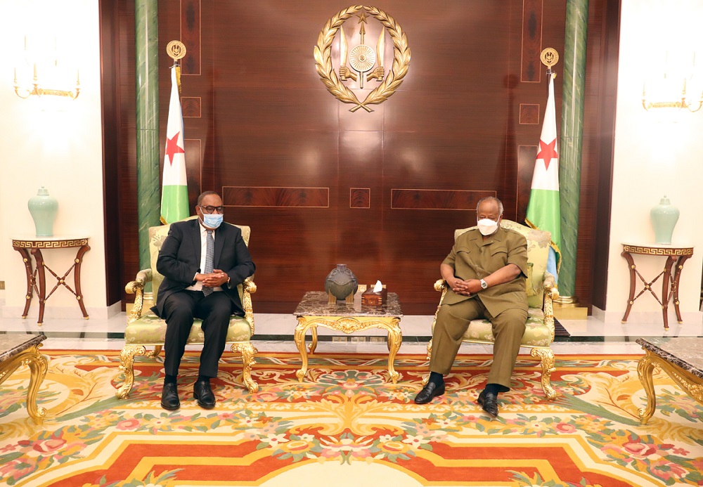 Le chef de l’Etat reçoit le Président du Puntland