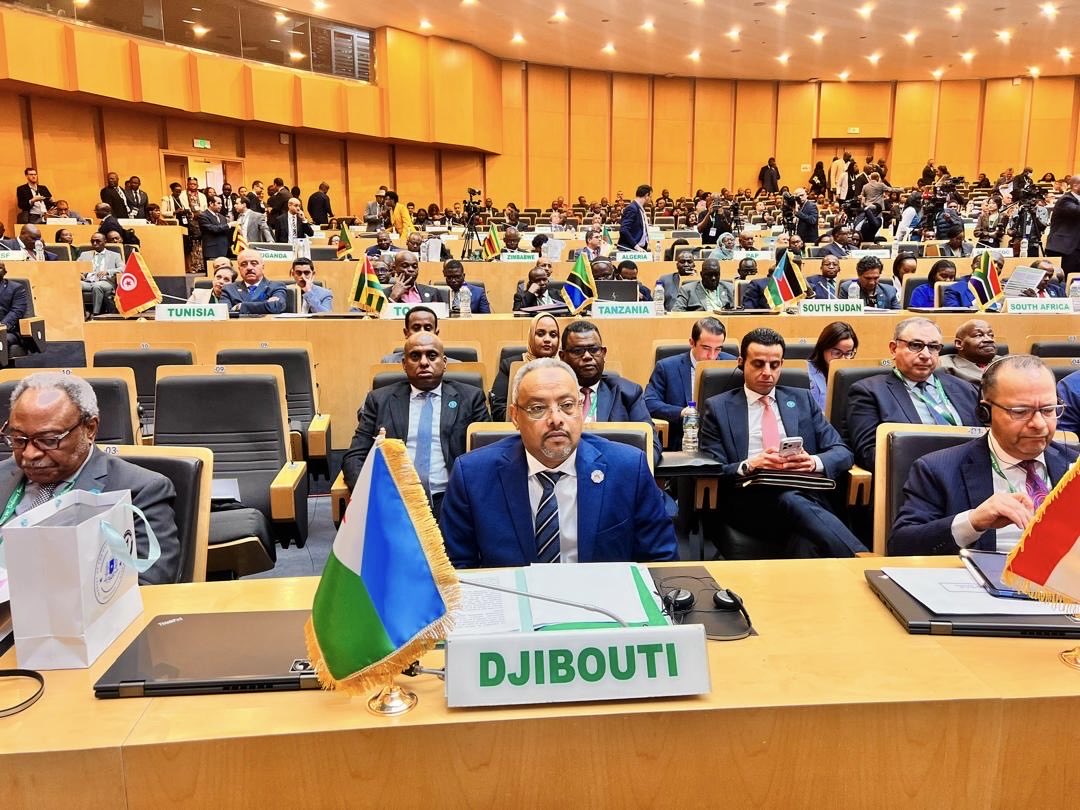 Le chef de la diplomatie djiboutienne participe à l’ouverture de la 48? session du Conseil exécutif de l’UA