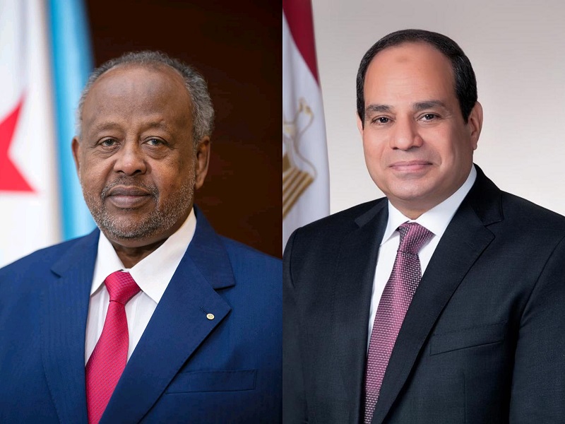 Entretien téléphonique entre les Présidents Guelleh et El-Sisi