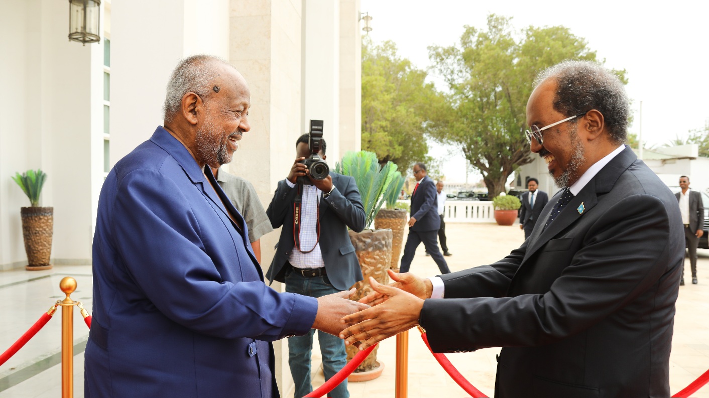 Entretiens au sommet entre le Président Guelleh et son homologue somalien