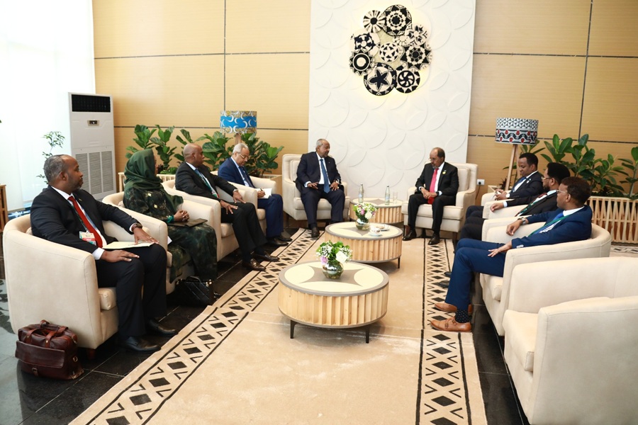 Le Président Guelleh s’entretient avec son homologue somalien