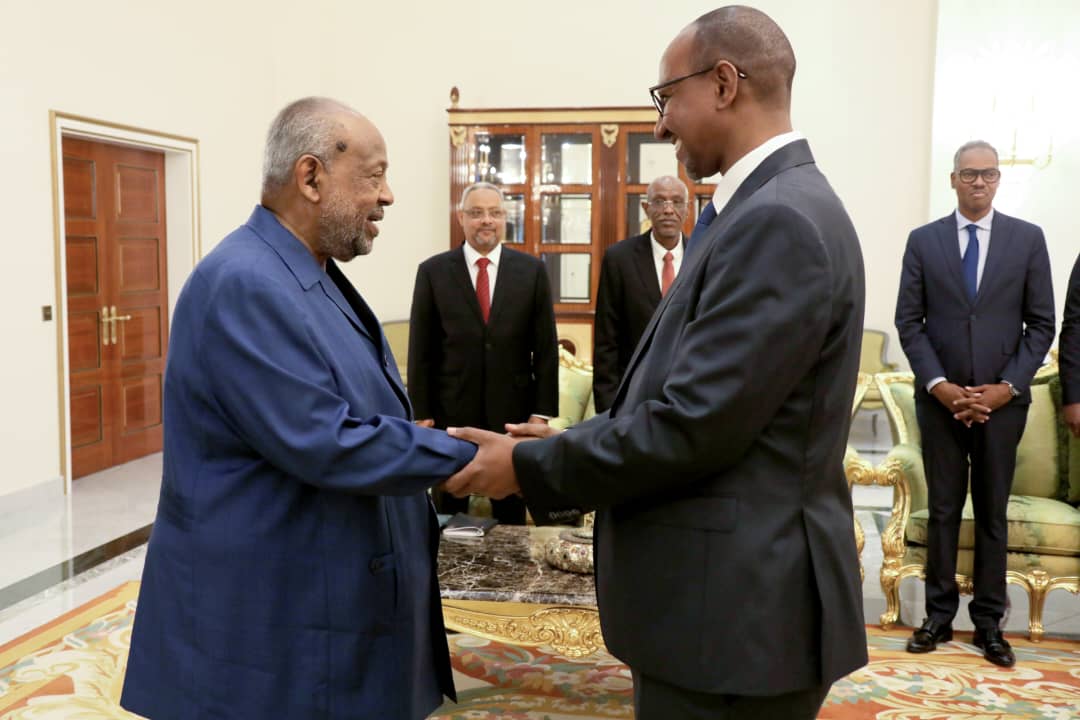 Le président Guelleh reçoit une importante délégation conduite par le vice-président du parti éthiopien au pouvoir