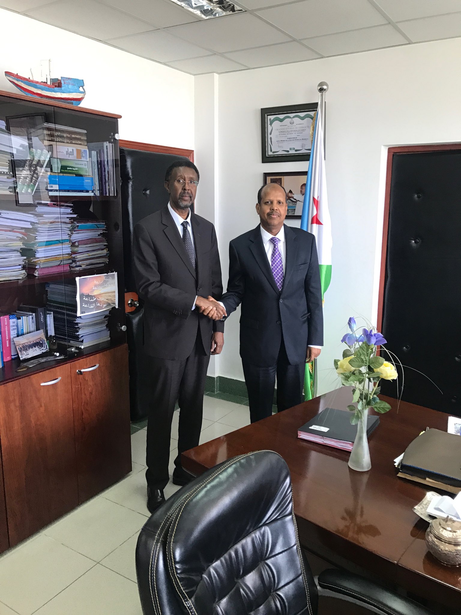 le nouvel ambassadeur somalien reçu par le ministre