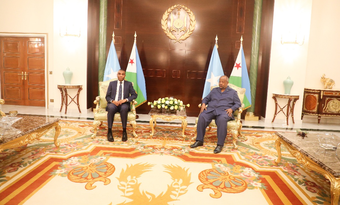Le Président Guelleh reçoit le Premier Ministre somalien
