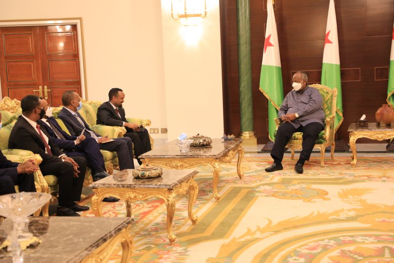 Le Président de la République reçoit une importante délégation éthiopienne