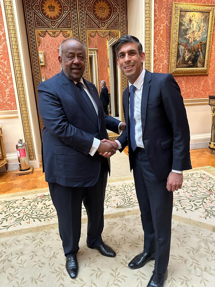 Réception au Palais de Buckingham offert par le Roi Charles III pour les Dignitaires à l’occasion de son Couronnement