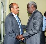 le chef de l'etat soudanais et le président de la commission de l'union africaine sont arrivés à djibouti pour prendre part le forum économique chine-afrique et à la cérémonie de l'inauguration de la plus grande zone franche de l 'afrique