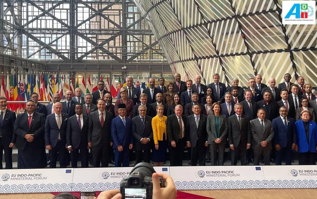 Djibouti participe à la 4? réunion ministérielle UE–Indo-Pacifique à Bruxelles