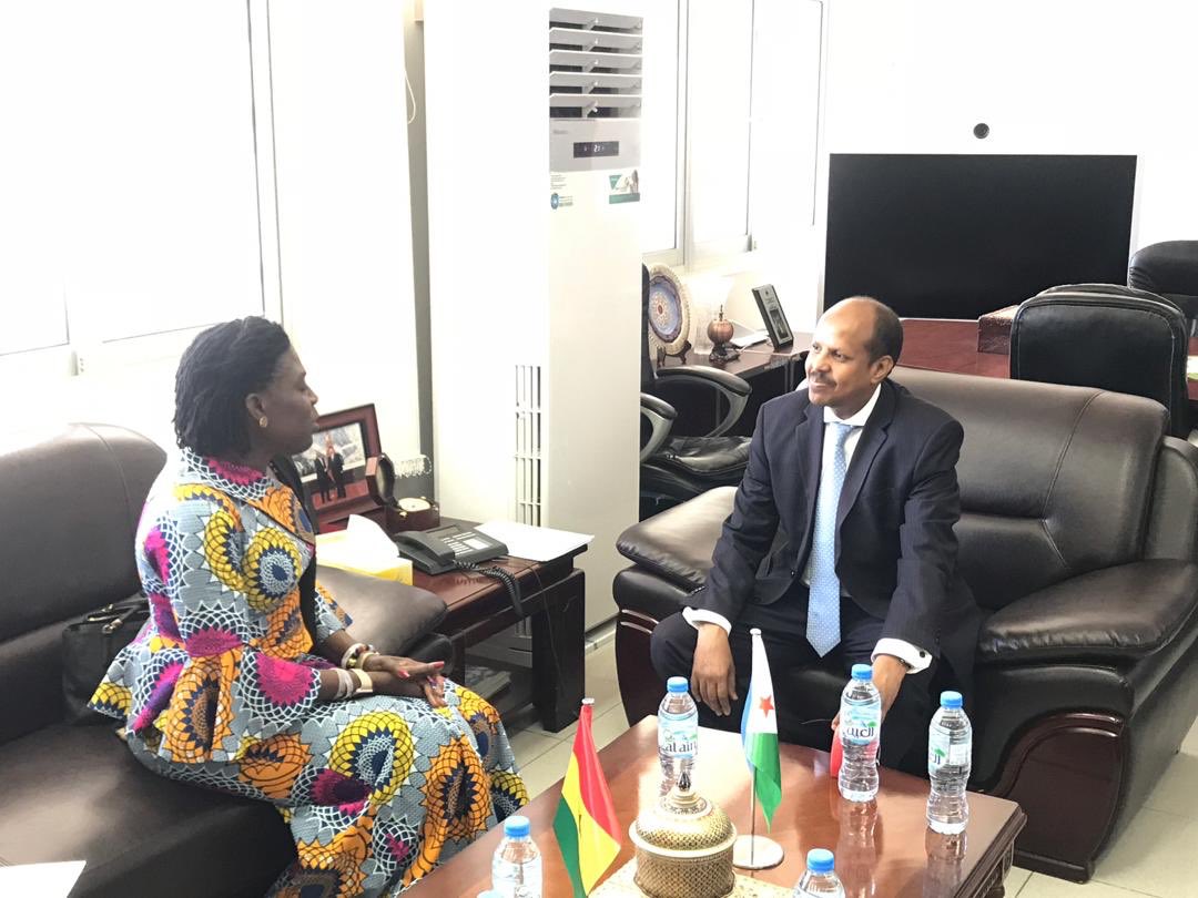 l'ambassadrice de ghana au maeci