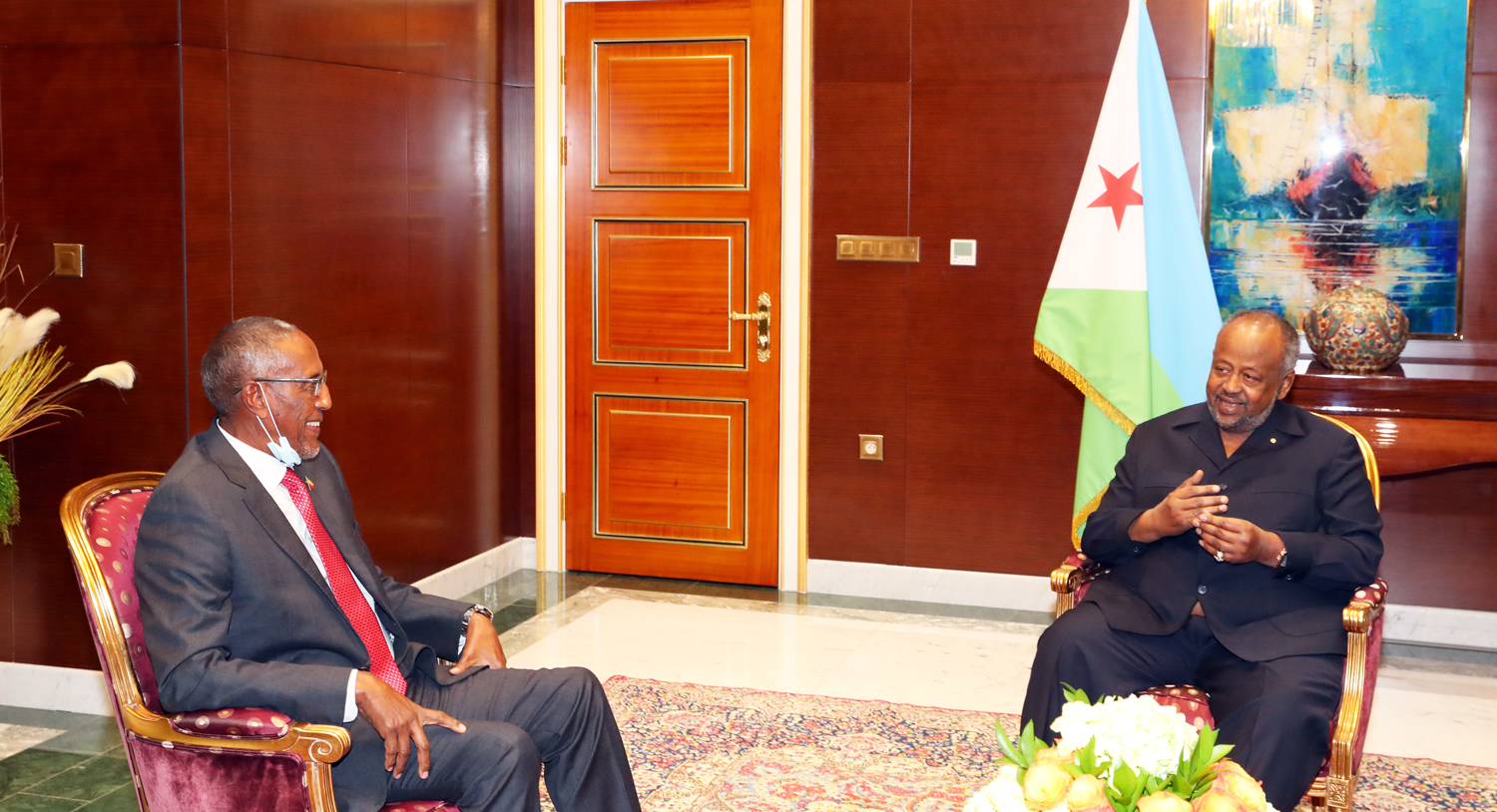 Le Chef de l’Etat reçoit le Président du Somaliland
