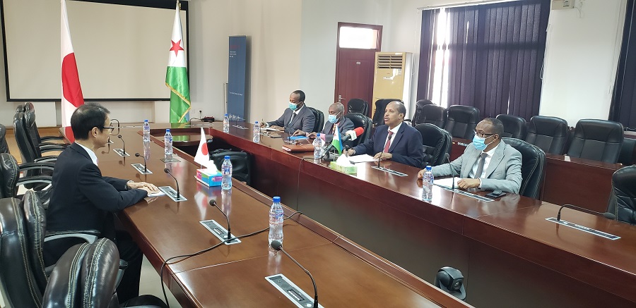 CÉRÉMONIE DE SIGNATURE/ECHANGE DE NOTE DJIBOUTI-JAPON