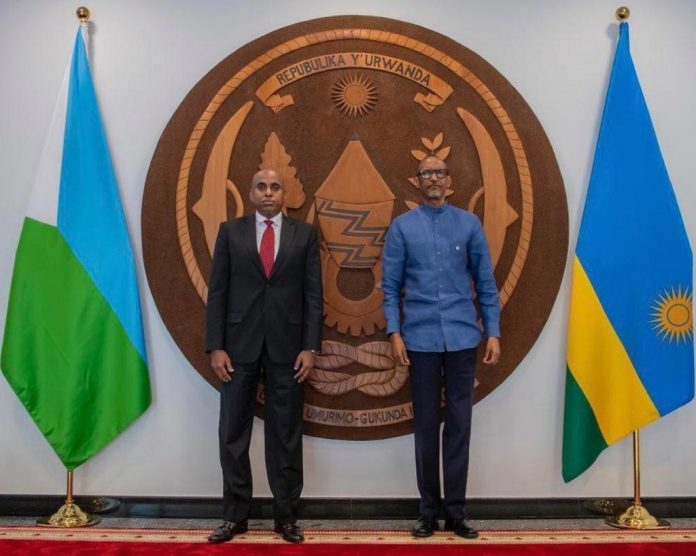 L’ambassadeur EYBE remet ses lettres de créances au Président Rwandais
