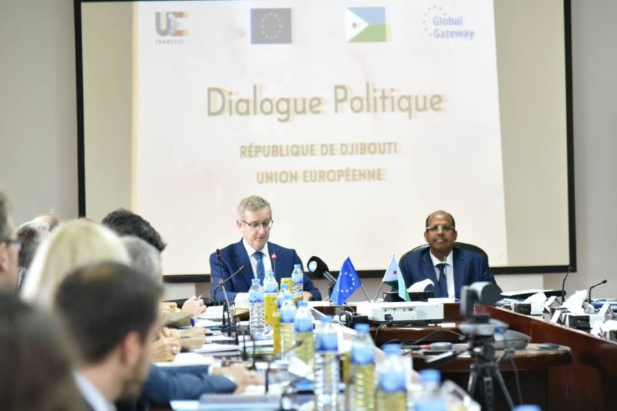 Tenue de la traditionnelle réunion annuelle sur le Dialogue politique annuel entre Djibouti et l’Union Européenne