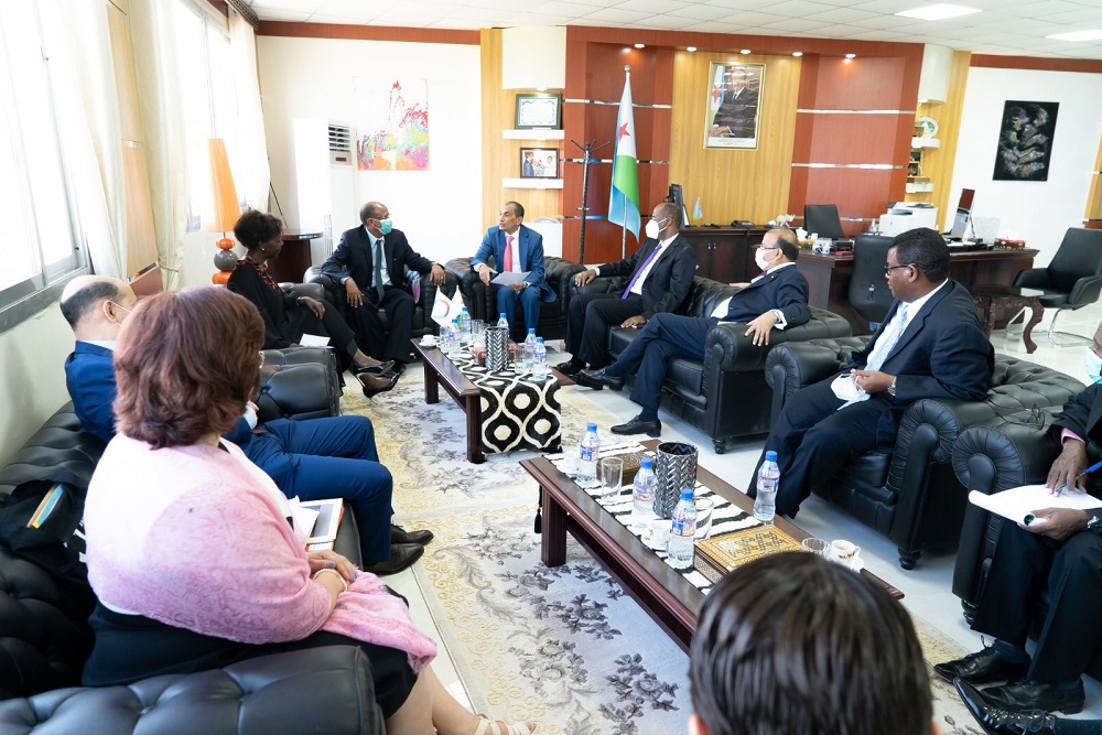 Le Chef de la Diplomatie reçoit la secrétaire générale de l’OIF en visite de travail de trois jours à Djibouti