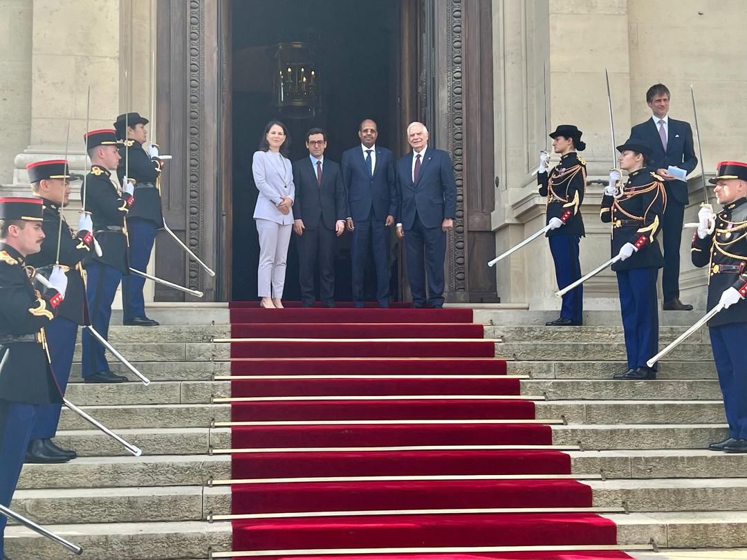 Le chef de la diplomatie djiboutienne participe à Paris à une double conférence ministérielle et politique pour la paix au Soudan