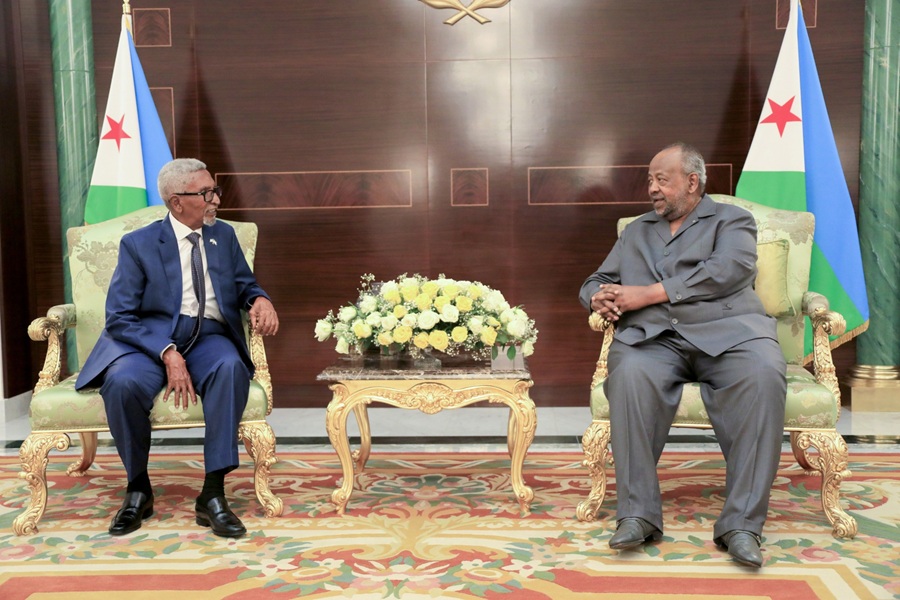 Le Chef de l’Etat reçoit le Président du Sénat somalien