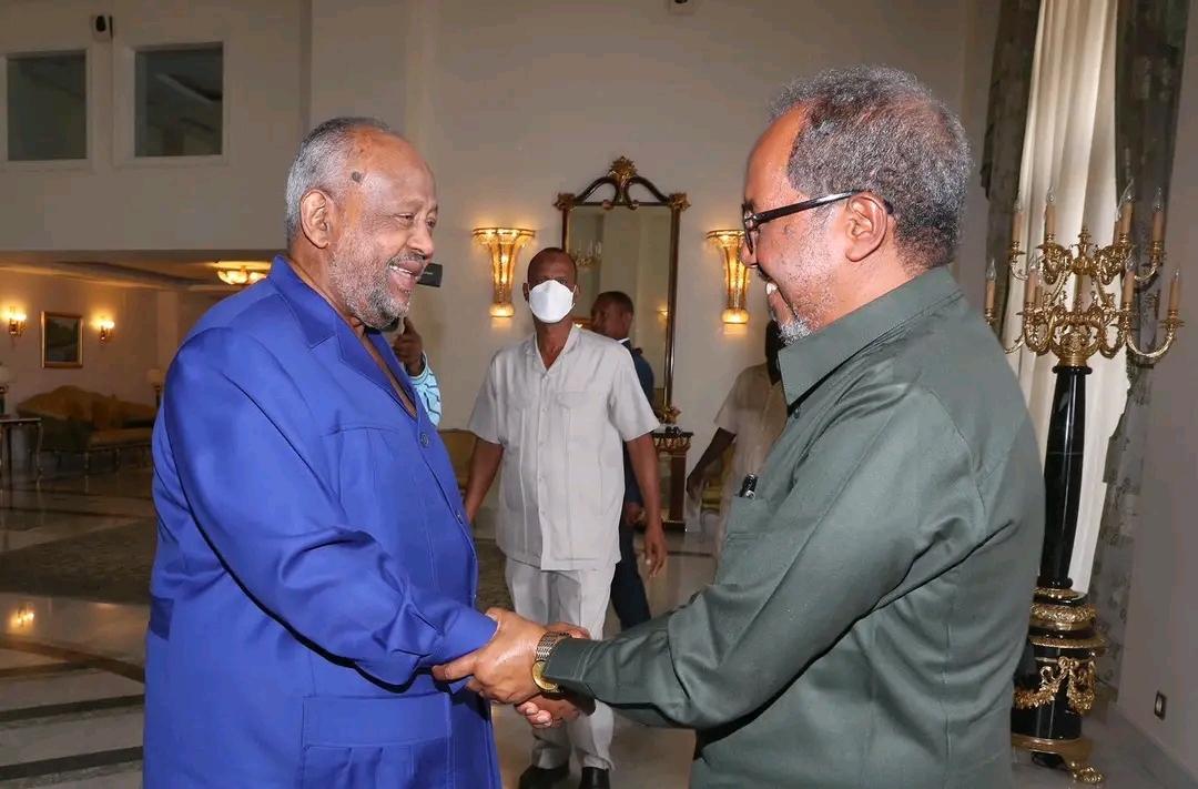 Entretien au sommet entre le Président Guelleh et son homologue somalien