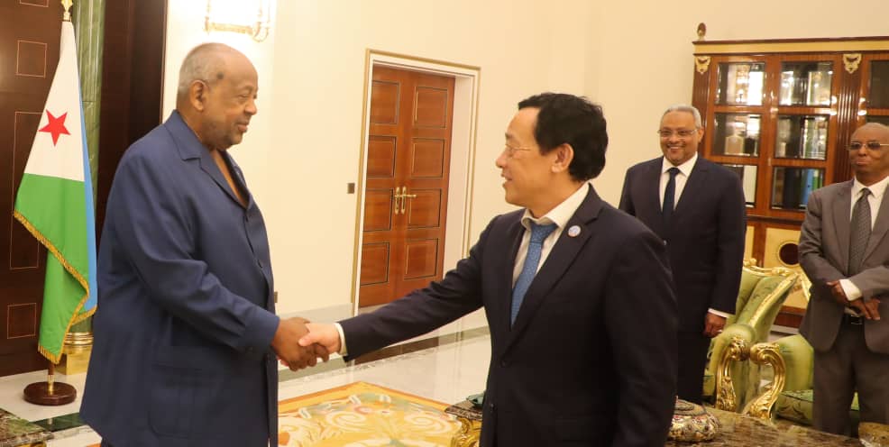 Le Président Guelleh reçoit le Directeur général de la FAO