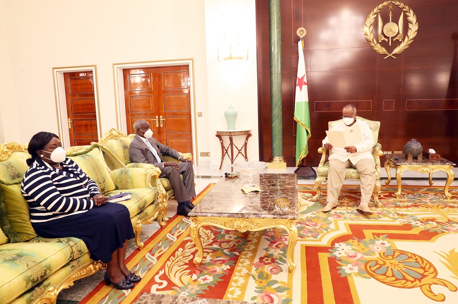 Le chef de l’Etat reçoit un émissaire de son homologue sud-soudanais