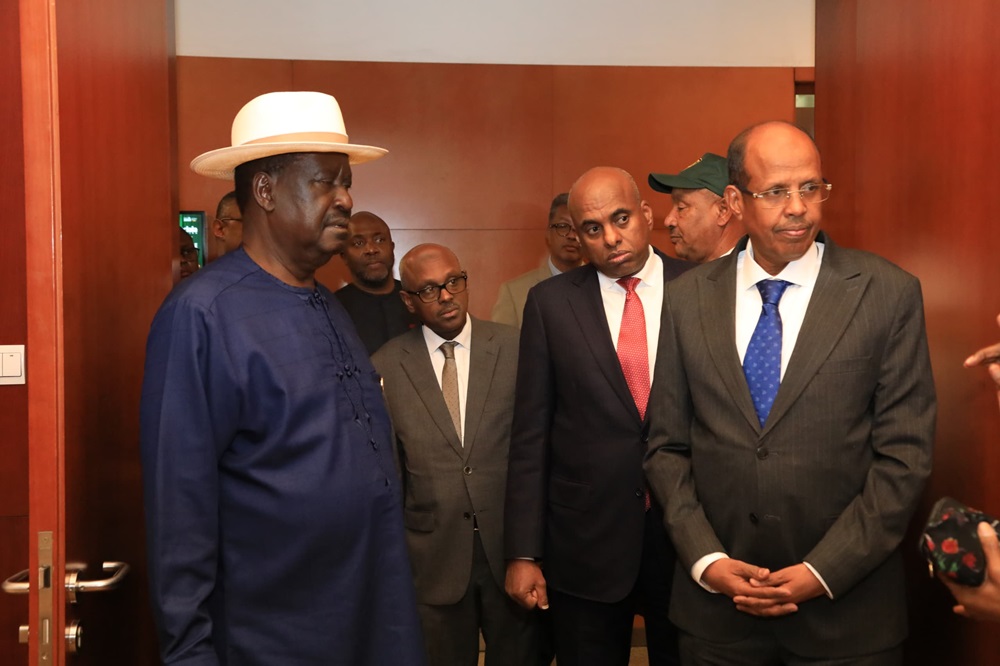 Mahmoud Ali Youssouf participe à un exercice de simulation du débat sur le leadership "Mjadala Africa"