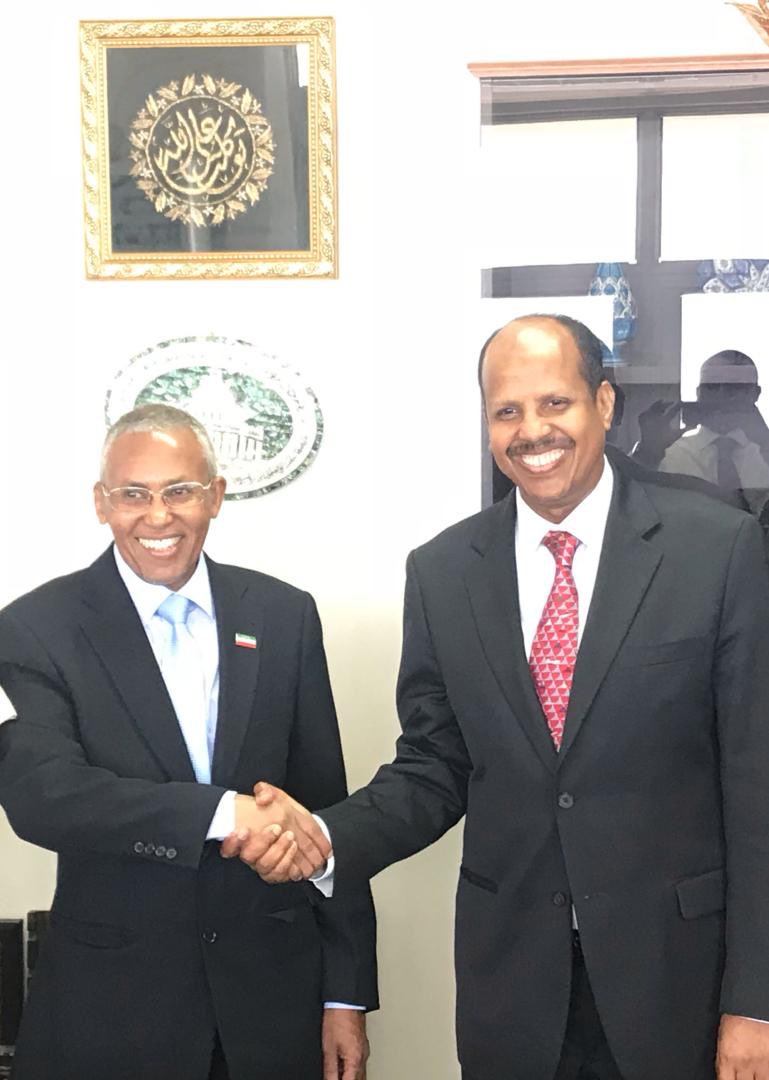 le chef de la diplomatie accord un entretien au mae somalilandes