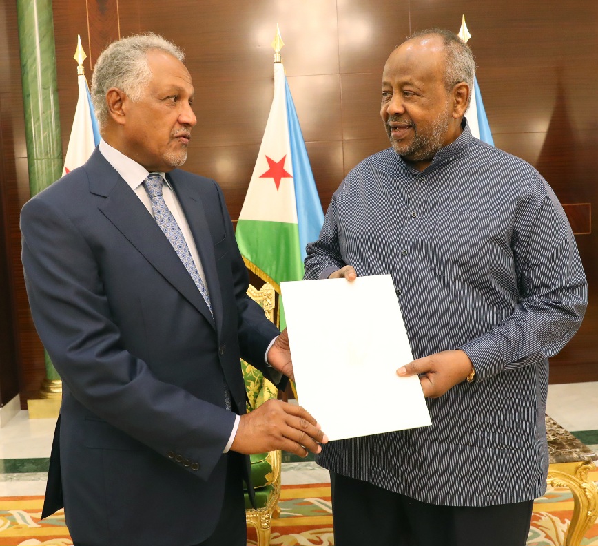 Le Chef de l’Etat reçoit un Emissaire du Président du Conseil de Souveraineté de Transition du Soudan