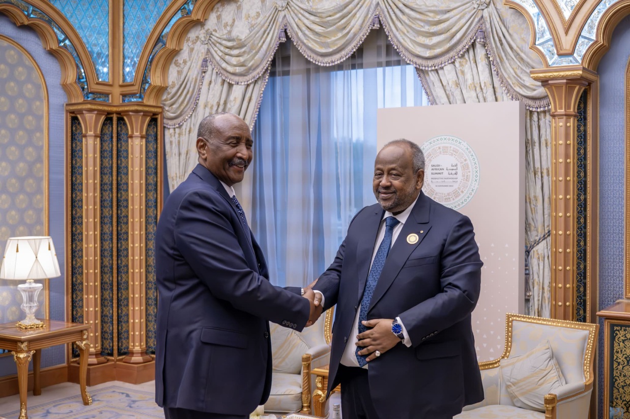 Le Président Guelleh s’entretient avec le Président du Conseil de Souveraineté de Transition du Soudan