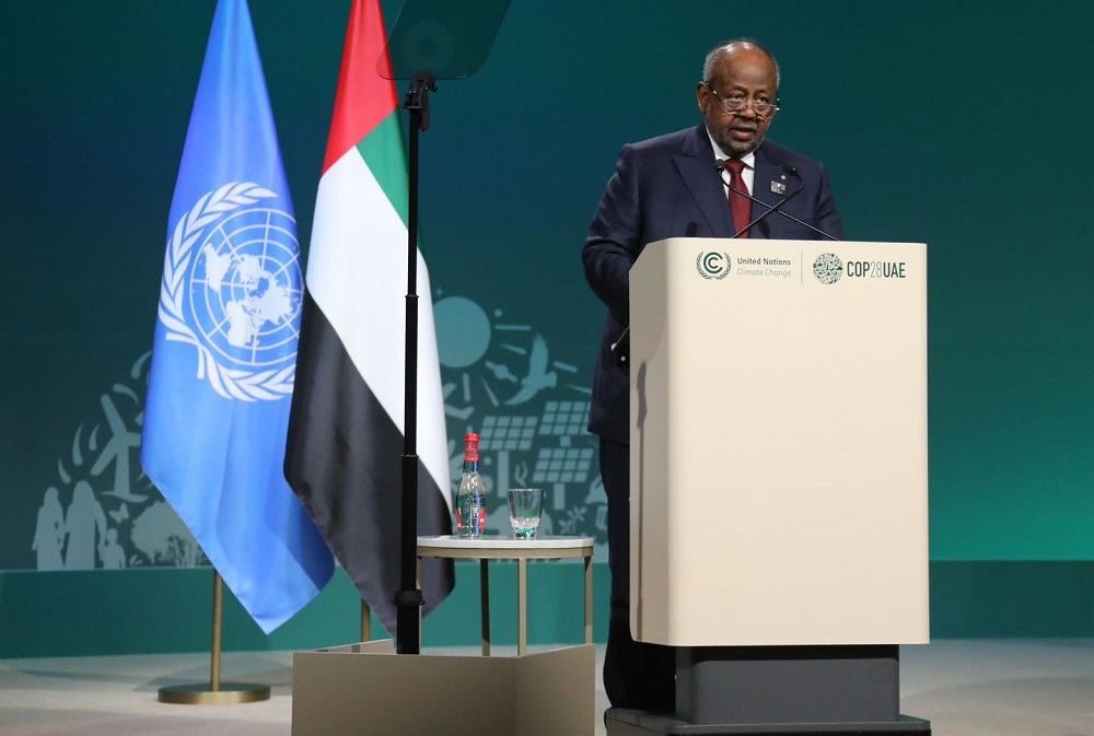 Le Président Guelleh plaide en faveur d’une plus grande solidarité des nations du monde face aux conséquences du réchauffement climatique