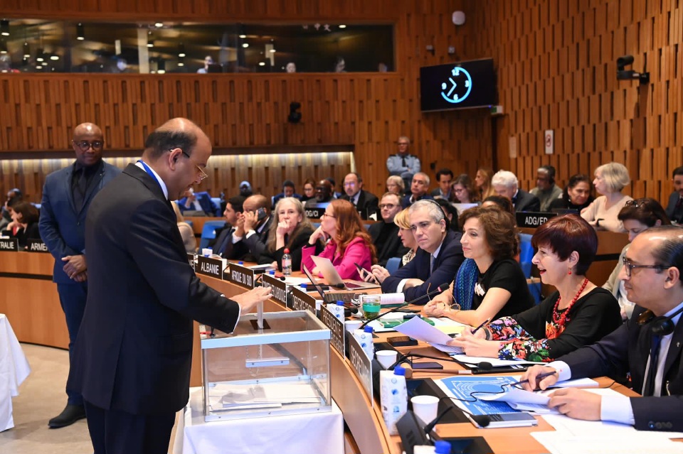 Notre ambassadeur â Paris élu à la Présidence du Comité Spécial du Conseil Exécutif de l'UNESCO