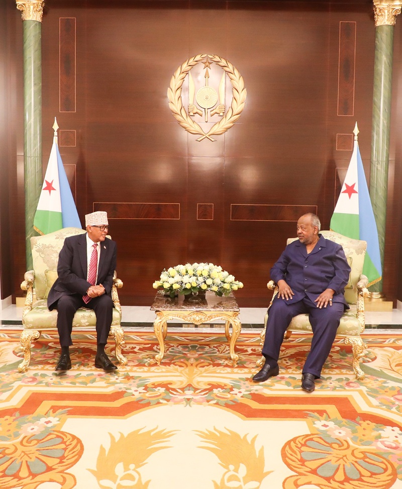 Entretien au sommet du Chef de l’Etat avec le Président du Somaliland