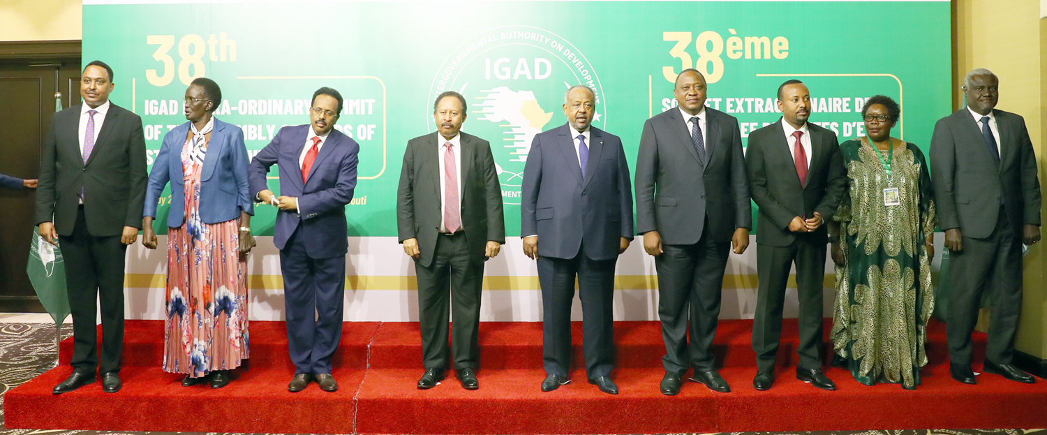Clôture à Djibouti du 38ème sommet extraordinaire de l’Igad