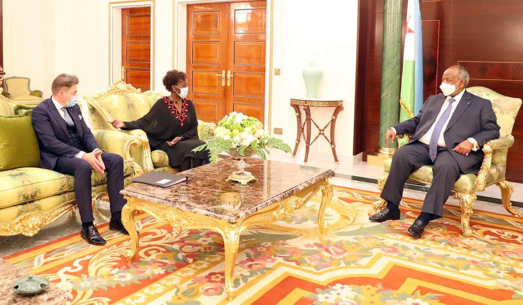 Le Président de la République reçoit la secrétaire générale de l’OIF en visite de travail de trois jours à Djibouti