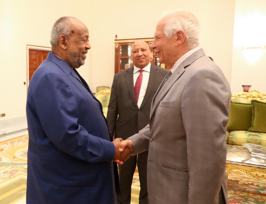 Le Président Guelleh reçoit le haut représentant de l’Union européenne pour les Affaires étrangères