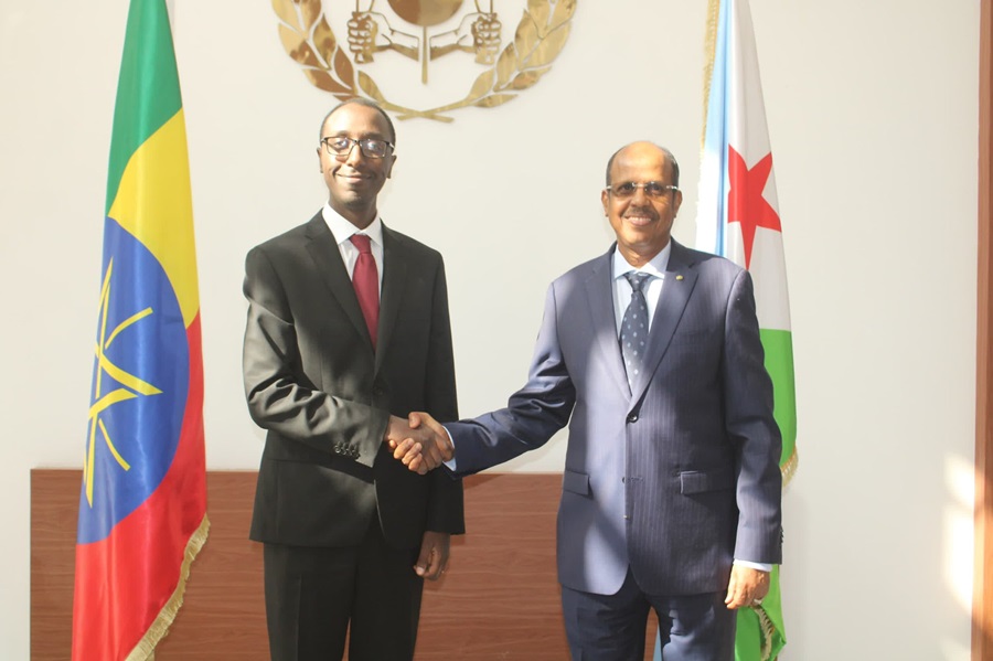 Le ministre djiboutien des Affaires Etrangères et son homologue éthiopien président une rencontre bilatérale de haut niveau