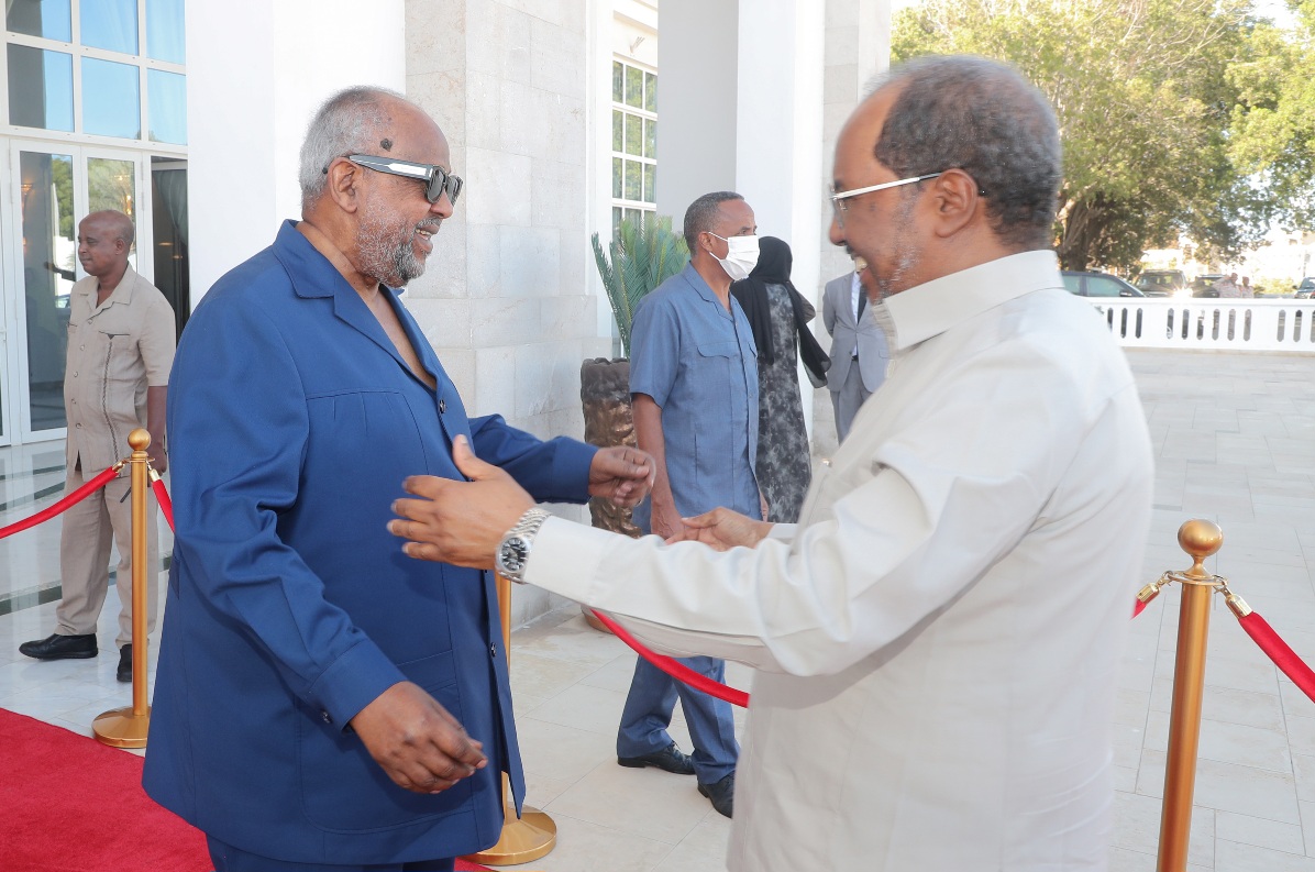 Entretien fructueux entre le Président Guelleh et son homologue somalien