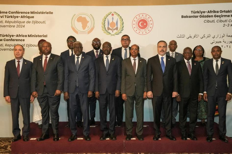 Le chef de la diplomatie djiboutienne, son homologue turc et le président de la Commission de l’UA coprésident la 3e Conférence d’évaluation du partenariat Afrique/Turquie