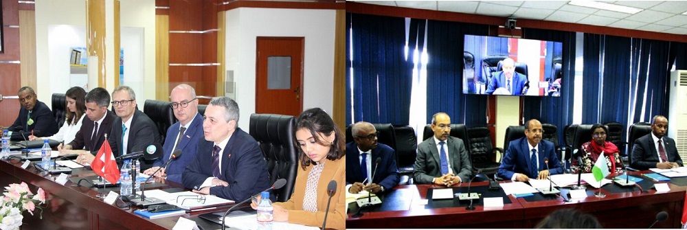 Entrevue entre le chef de la diplomatie djiboutienne et son homologue de la confédération suisse