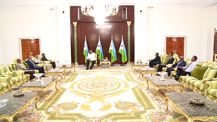 Le Président de la République reçoit un emissaire du Premier ministre éthiopien