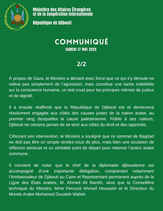 Communiqu&eacute; du samedi 17 mai 2025 page 2/2 - fr